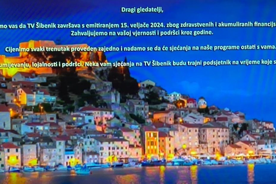Kraj jedne ere: Gasi se TV Šibenik